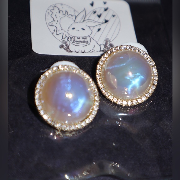 Mermaid pearl earrings - Picture 5 of 7